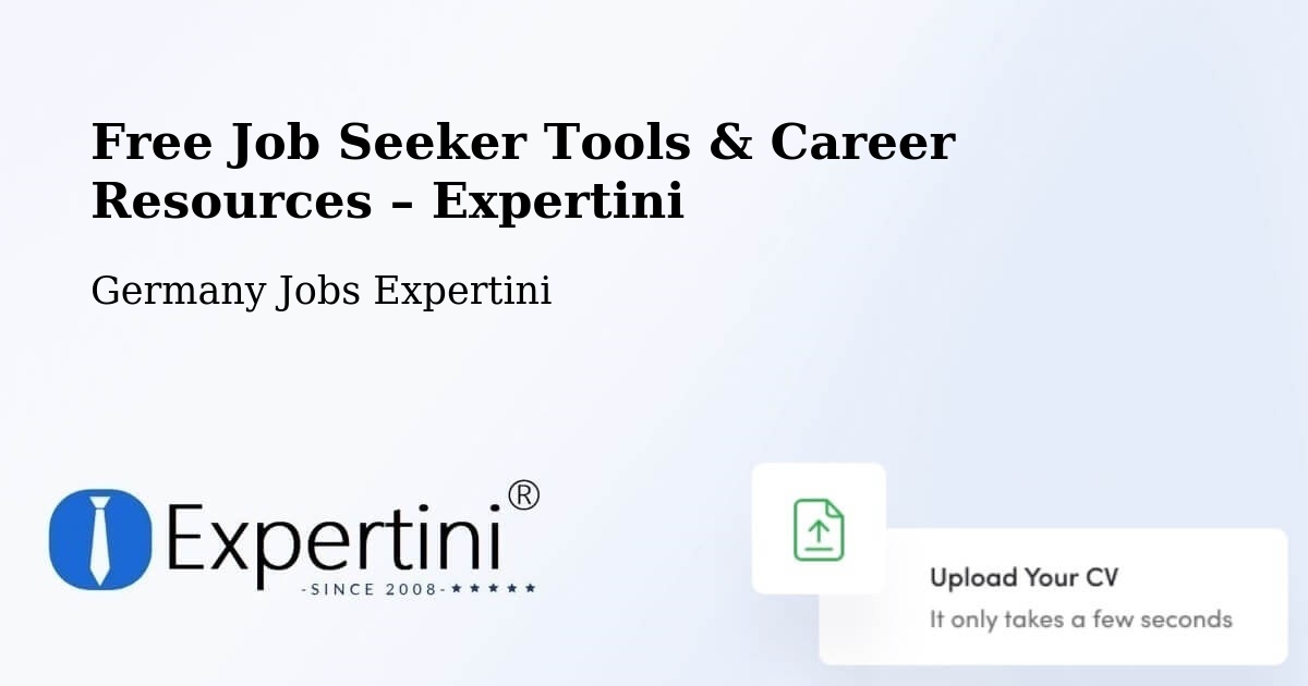 Free Job Seeker Tools & Career Resources – Altleiningen - Altleiningen, Germany Jobs Expertini